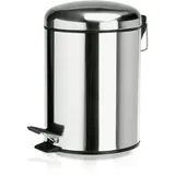 Was Treteimer mit Kunststoffeinsatz, Ø 17 cm, 3 ltr., Edelstahl
