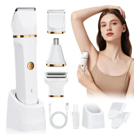 funhee Damenrasierer 3-in-1 Weiß