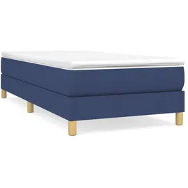 vidaXL Boxspringbettgestell 100 x 200 cm Blau