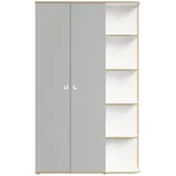 masseno Drehtürenschrank AMARIS 120 x 196,5 x 60 cm Weiß