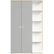 masseno Drehtürenschrank AMARIS 120 x 196,5 x 60 cm Weiß