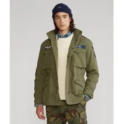 Polo Ralph Lauren für Herren. 710722923003 M65 Kampfjacke gr (XL), Lässig, Grün, Baumwolle, Langarm