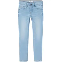 NAME IT Jungen Nkmsilas Dnmtax Pant Noos Jeans, Light Blue Denim, 92