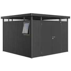 Biohort Gartenhaus HighLine 3,15 x 3,15 m Dunkelgrau-Metallic