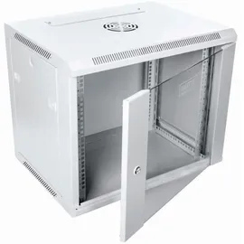 Digitus DN-W19 09U/450 9U, Rack-Wandschrank Hellgrau