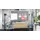Vladon Lana Lowboard 80 x 29 x 37 cm Weiß matt/Eiche