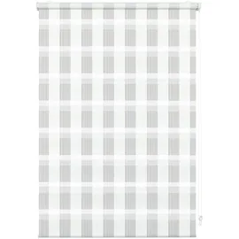 GARDINIA Doppelrollo »Easyfix«, weiß, Polyester - weiss