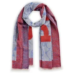 Codello JACQUARD SCARF COTTON PEANUTS QUOTE 70X180CM - 1 Stück