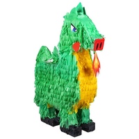 Boland Pinata Drachen Piñata, Gibt Deiner Party ein schlagendes Argument: Figur zum Befüllen mit Süßigkeiten! grün