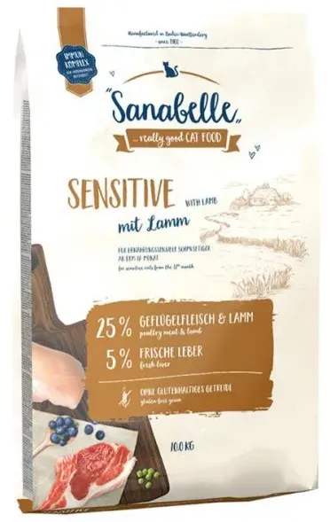 Sanabelle Sensitive Lamm - 10 kg