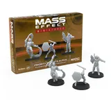 Mass Effect Priority Threats Alpha-Harz-Sammler-Miniatur-Set – Rüsten Sie Ihr Spiel mit Tisch-Miniaturen auf. Ab 14 Jahren, 1–4 Spieler, 45–90 Minuten Spielzeit, hergestellt von Modiphius