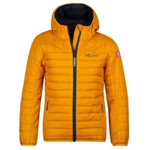 TROLLKIDS - Steppjacke EIKEFJORD in golden yellow/mystic blue, Gr.104