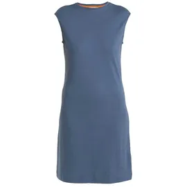 Icebreaker Granary Kleid Ärmellos Blau XS