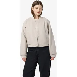 Noisy May Damen Nmeddi L/S Bomber Jacket FWD Noos, Silver Lining, l - L