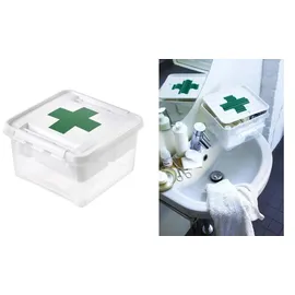 orthex Aufbewahrungsbox Erste Hilfe-Box 27,8 x 27,5 x 47,5 cm 12-tlg. weiß