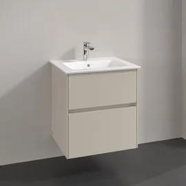 Villeroy & Boch Waschtischunterschrank 2 Auszüge 56,1 x 61 x 48 cm Cashmere Grey