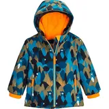 KILLTEC first instinct by killtec Kinder Skijacke/Funktionsjacke mit Kapuze und Schneefang FISW 29 MNS SKI JCKT, dunkel ozean, 110, 42138-000