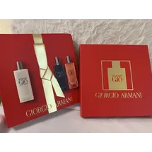 Giorgio Armani Acqua di Gio Pour Homme Eau de Toilette 50 ml + Shower Gel 75 ml + Aftershave Balsam 75 ml Geschenkset