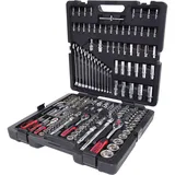 KS Tools 1/4'+3/8'+1/2' CHROMEplus Steckschlüssel-Satz 216-tlg.