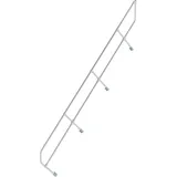 Günzburger MUNK zweiter Handlauf Aluminium-Treppe 45° 14 Stufen