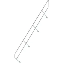 Günzburger MUNK zweiter Handlauf Aluminium-Treppe 45° 14 Stufen