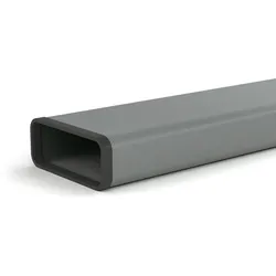 STEEL flow SF-VRO flex 150 Flachkanalrohr, Lüftungsrohr, Aluminium, L 1000 mm 4061002