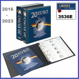 20-Euro-Deutschland-Münzalbum-PUBLICA-M-LINDNER-3536E 2016-2021 + Kassette