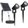 V-Tac LED Solar-Erdspießleuchte Kunststoff 25,0 cm 2x 1,2 W schwarz