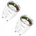 Smarte Steckdose Tasmota Firmware WLAN 2er Set
