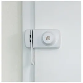 ABUS 7035 W Zusatzschloss Weiß