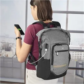 Hama Laptop-Rucksack Terra bis 40cm (15,6"), Grau