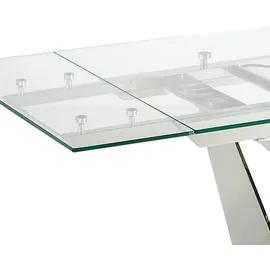 ac angel cerda Angel Cerdá Ausziehbarer Esstisch aus Glas 1027C