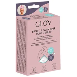 GLOV Sport and Satin Hair Towel Wrap - White