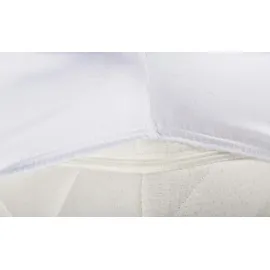 Primera Spannbettlaken Elasthan-Feinjersey 180 x 200 - 200 x 220 cm weiß