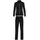TRIGEMA Jogginganzug » Freizeitanzug mit Kristallsteinen«, (2 tlg.), Gr. M, schwarz, , 56365963-M