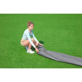 BESTWAY Premium Abdeckplane grau 427 cm