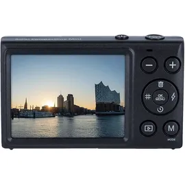 Rollei Compactline Mini Digitale Kompaktkamera Schwarz, nicht vorhanden opt. Zoom