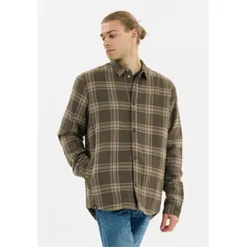 Whistler Fleeceshirt "Hobbis", Herren, Gr. L, braun, 60% Baumwolle, 40% Polyester, gestreift, unifarben, normal, ohne Ausschnitt, Shirts, mit zwei praktische Seitentaschen