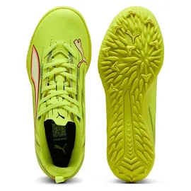 Puma Ultra 6 Play TF Kinder yellow alert/puma black/glowing red 32