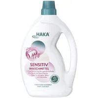 HAKA Sensitiv Waschmittel 2l Flüssigwaschmittel Waschmittel für Babys Allergiker