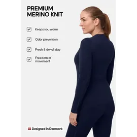 Danish Endurance CORE MERINO THERMO SET - 1-Pack - Dunkelgrün - S