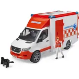 Bruder 02676 - MB Sprinter Ambulanz rot/weiß 1:16