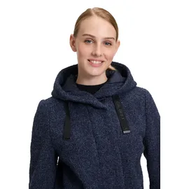 GIL BRET Wolljacke mit Kapuze 48, Moonlight Blue Melange | 48