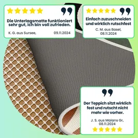 casativo Casativo, Teppich, 4er-Set Teppich Antirutschunterlage, 200 cm,