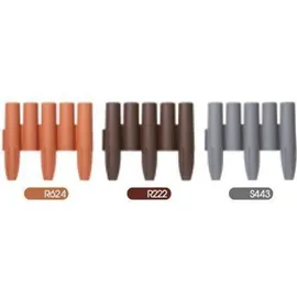Prosperplast Palisade IPAL5 27 x 15 cm 10 Stück grau