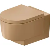 Duravit Balcoon Wand-WC mit WC-Sitz Clay terra Matt
