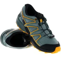 Salomon Speedcross CSWP J Kinder Traillaufschuhe-Grau-31