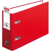 Herlitz Ordner maX.file protect A5 7,5 cm rot