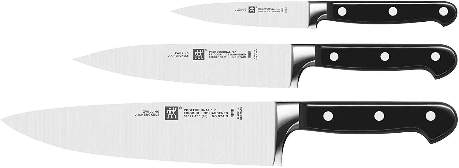 Zwilling Professional S, Küchenmesser, Schwarz