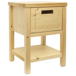 Naturel Country Badezimmerschrank niedrig 55x72,5x40 cm braun COUNTRYN55ZNA